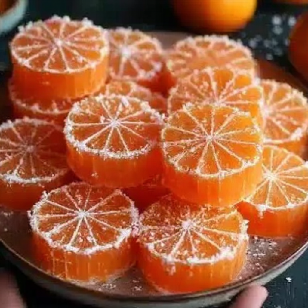 Sparkling Citrus Jewels: Crafting Exquisite Homemade Candied Orange Slices