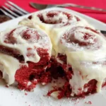 Red Velvet Cake Mix Cinnamon Rolls (Easy Recipe!)