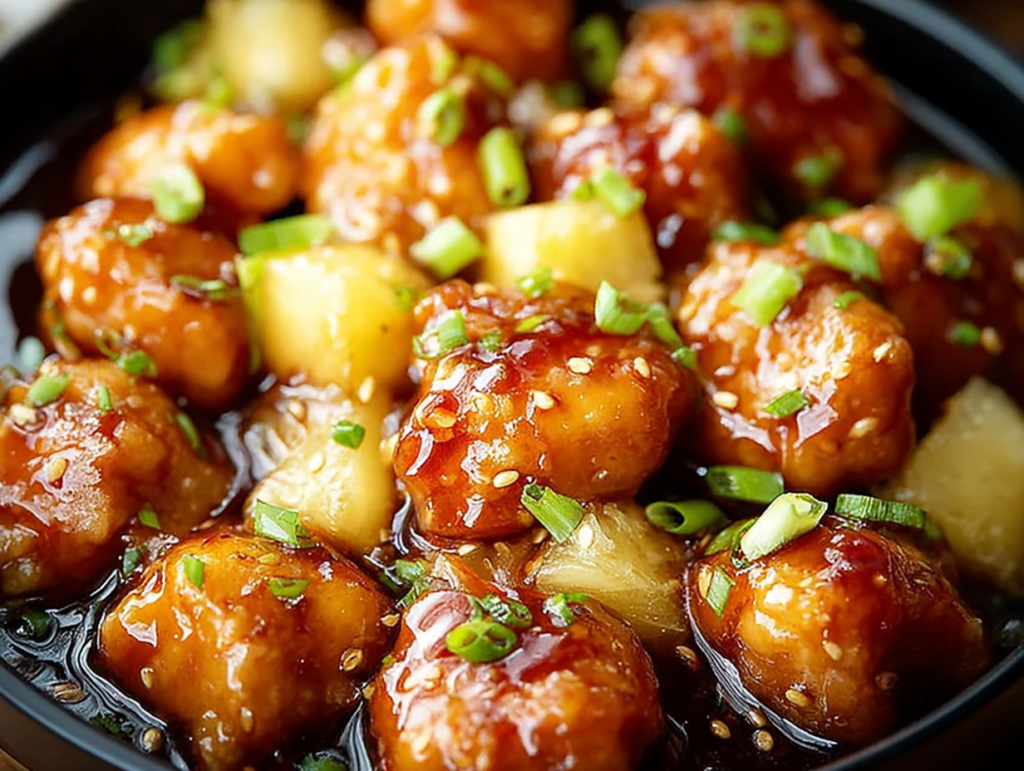 brown sugar pineapple chicken