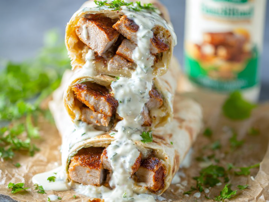 Chicken Ranch Wraps