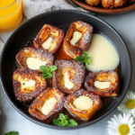 Cinnamon Roll French Toast Bites