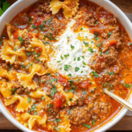 Easy Lasagna Soup Recipe