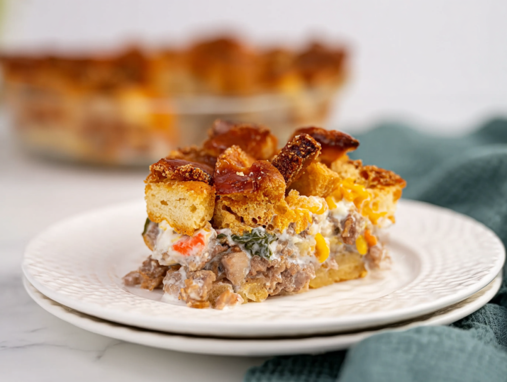 Easy Sausage and Egg Casserole