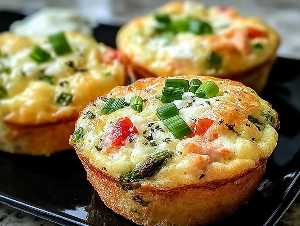 Fluffy Cottage Cheese Egg Muffins
