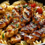 Honey Pepper Chicken Pasta Recipe