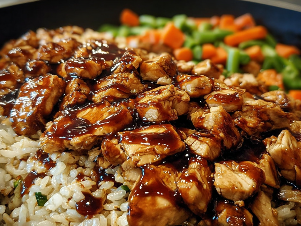 One-Pan Bold Honey BBQ Chicken Rice