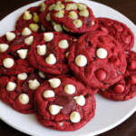 Red Velvet Cake Mix Cookies