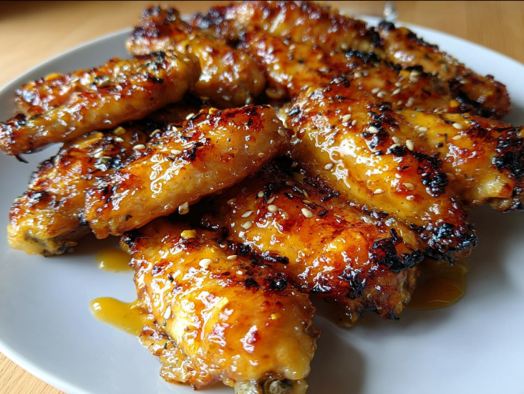 Sticky Pineapple-Teriyaki Chicken Wings in 3 Steps