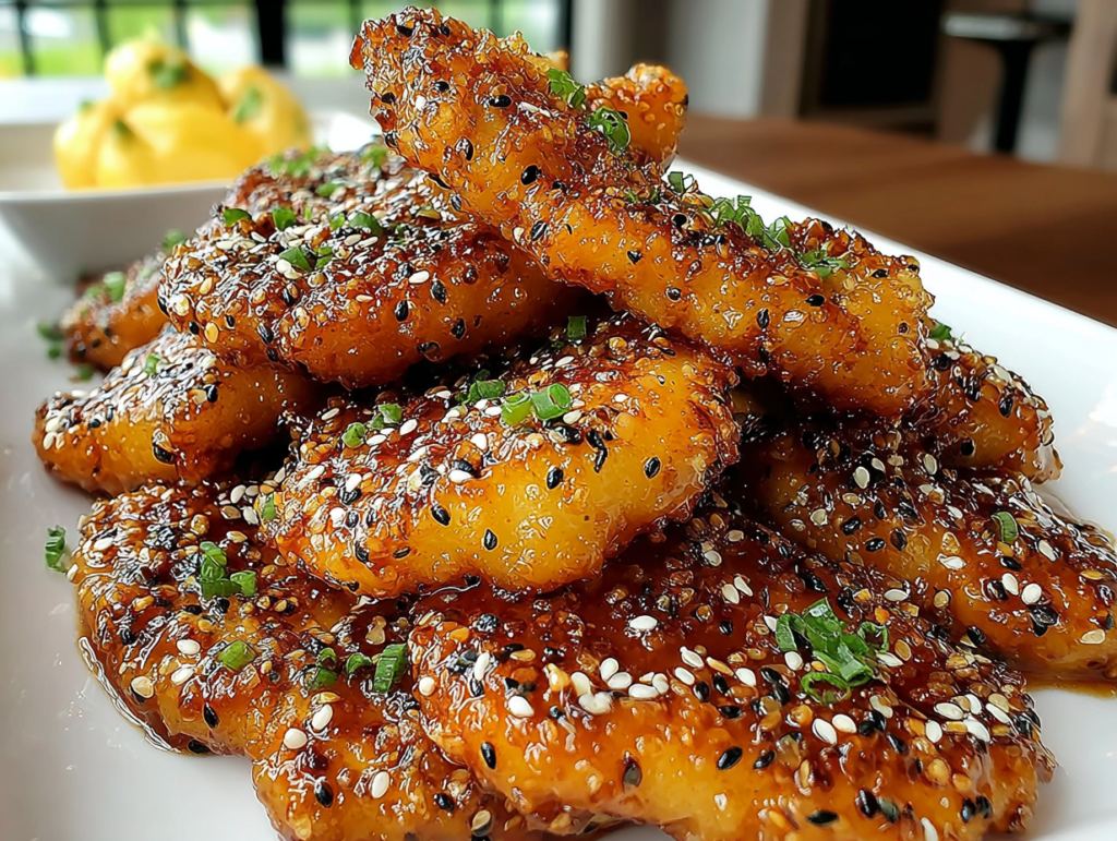 Air Fryer Honey Butter Garlic Chicken Tenders