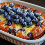 Blueberry Buttermilk Pancake Casserole: Best Easy Epic 5.