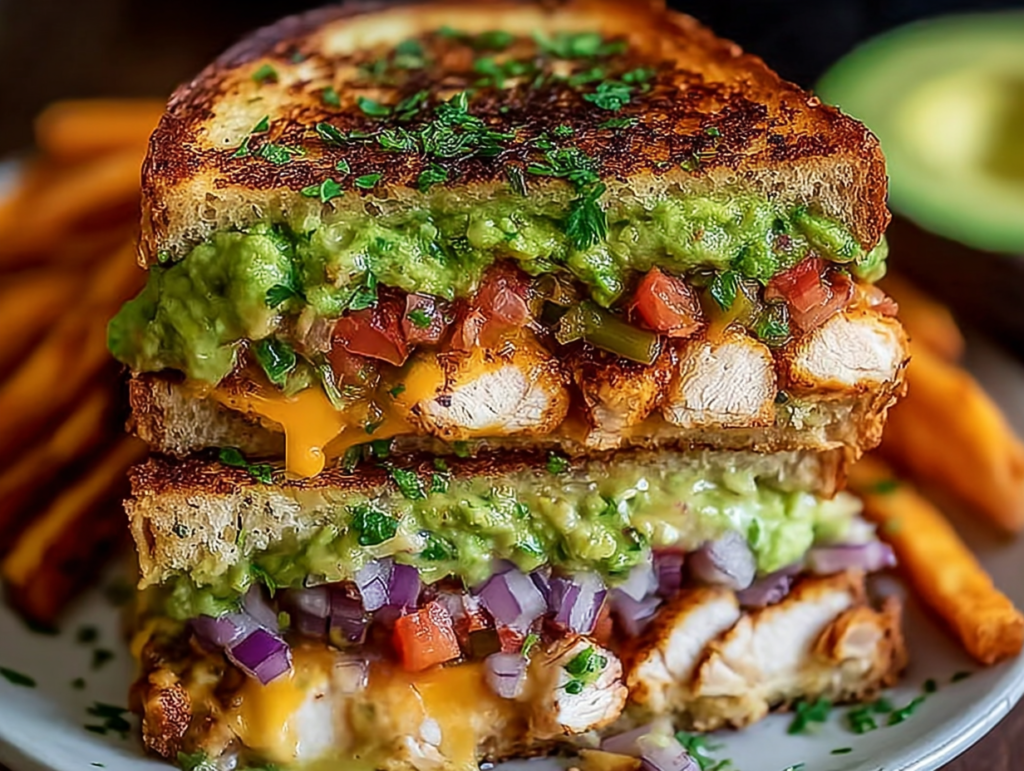 Chicken Avocado Melt Sandwich