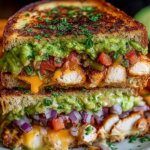 Chicken Avocado Melt Sandwich