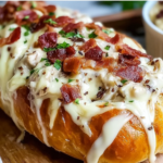 Chicken Bacon Ranch Stuffed Bread Recipe