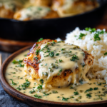 Creamy Smothered Chicken And Rice