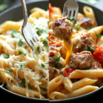 Creamy Tuscan Sausage Pasta