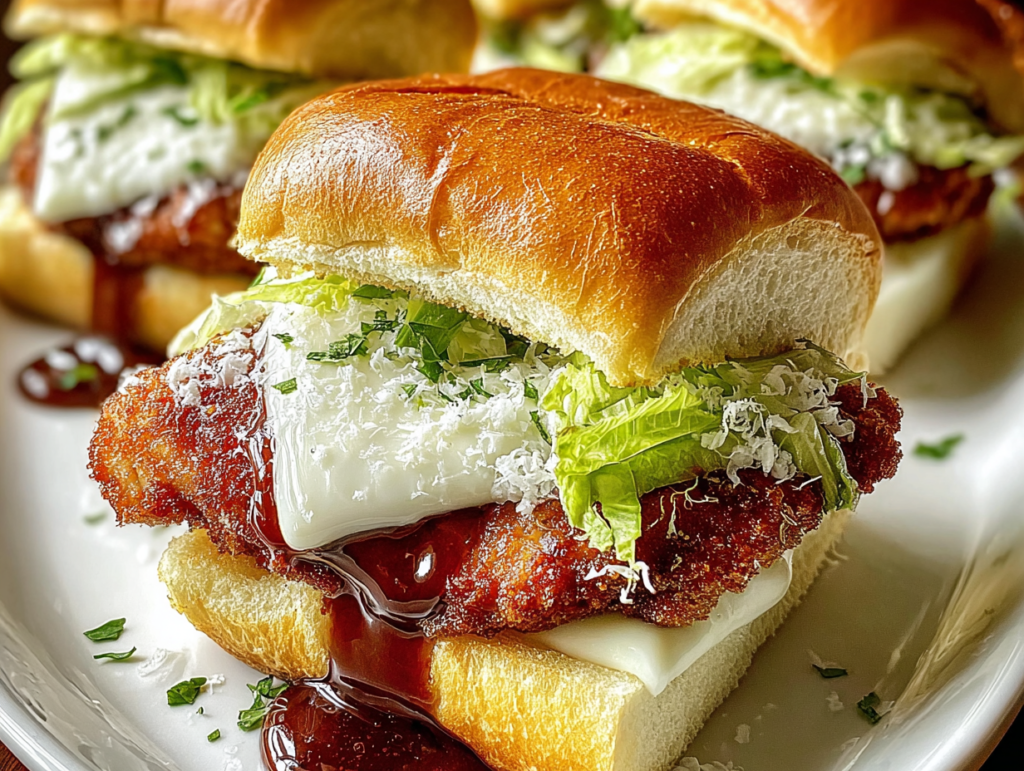 Crispy Chicken Caesar Sandwich