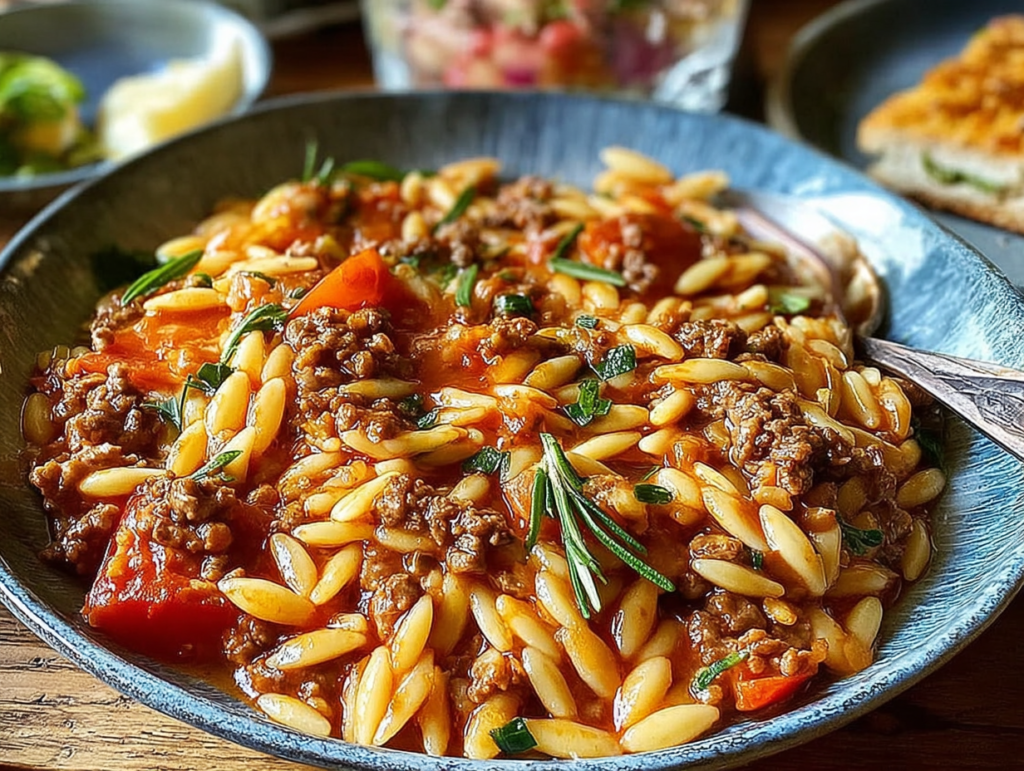 Delicious Ground Beef Orzo Recipe for Everyone
