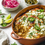 Delicious Salsa Verde Chicken Casserole