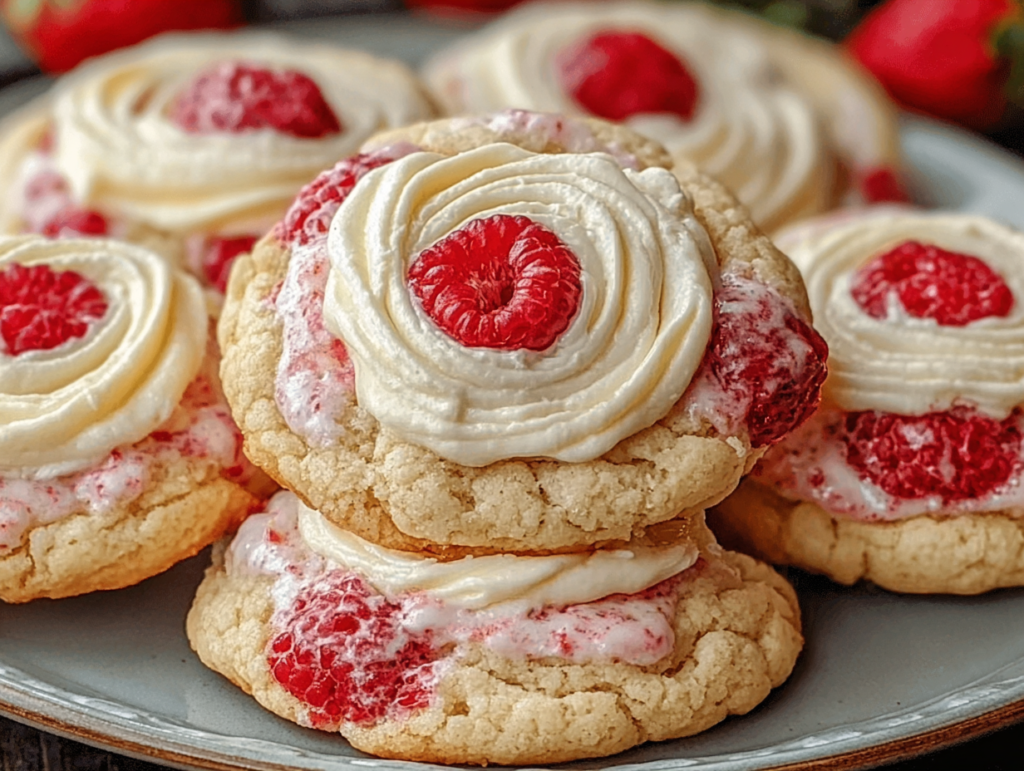 Dreamy Strawberry Cheesecake Cookies in Minutes