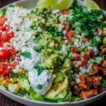 Easy Low Carb Burrito Bowl - 25min Breakfast Protein-Packed
