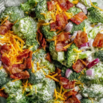 Fresh Broccoli Salad Meal Prep