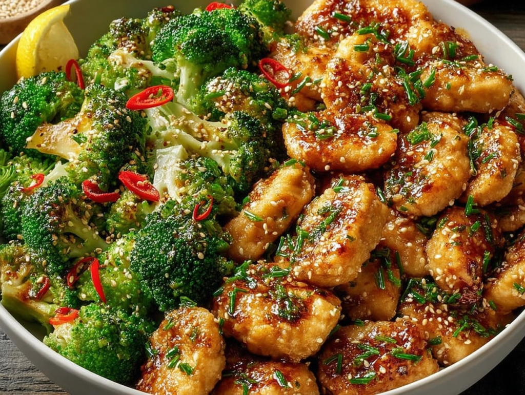 Garlic Butter Chicken Broccoli