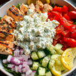 Greek Chicken Bowls