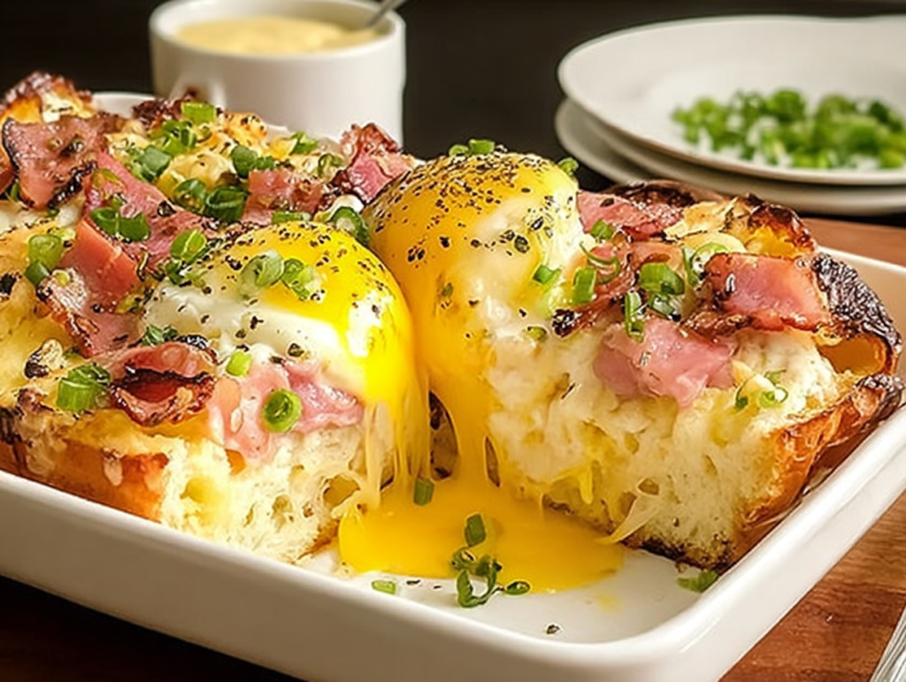 Joanna Gaines Eggs Benedict Casserole