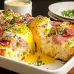 Joanna Gaines Eggs Benedict Casserole