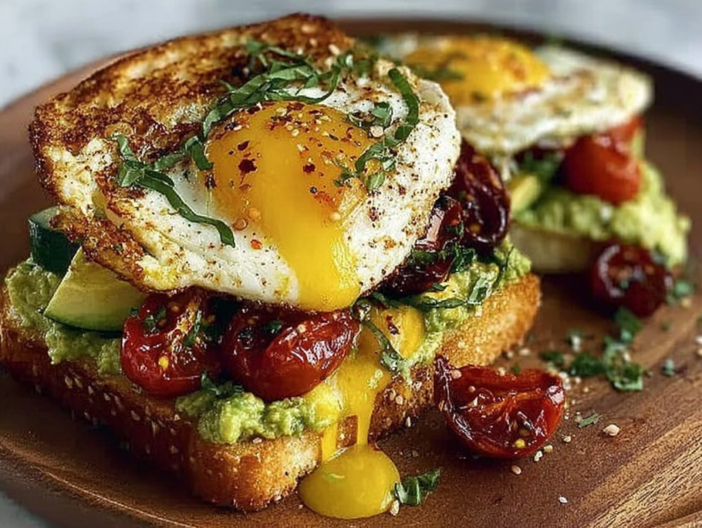 Mediterranean Breakfast Sandwich