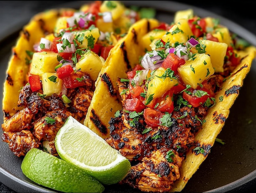 Pineapple Chicken Tacos: A Delicious & Easy Recipe