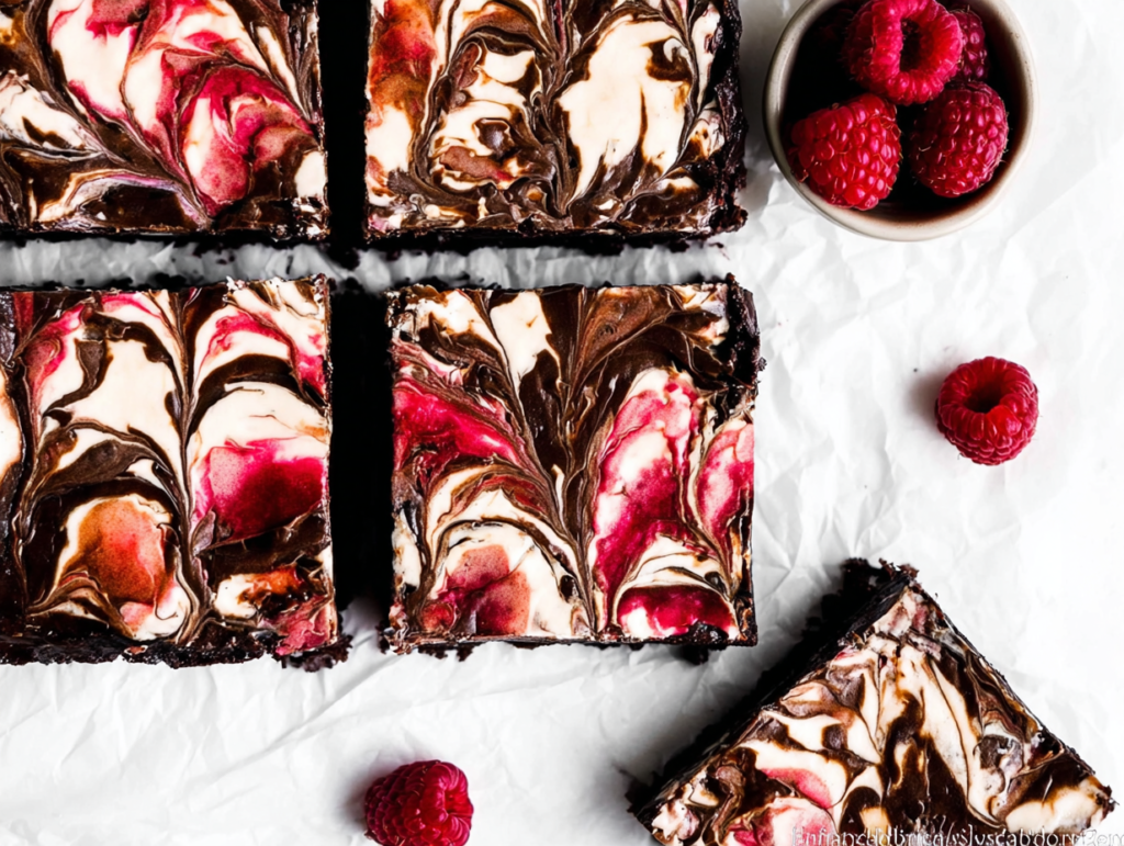 Raspberry Cheesecake Brownies