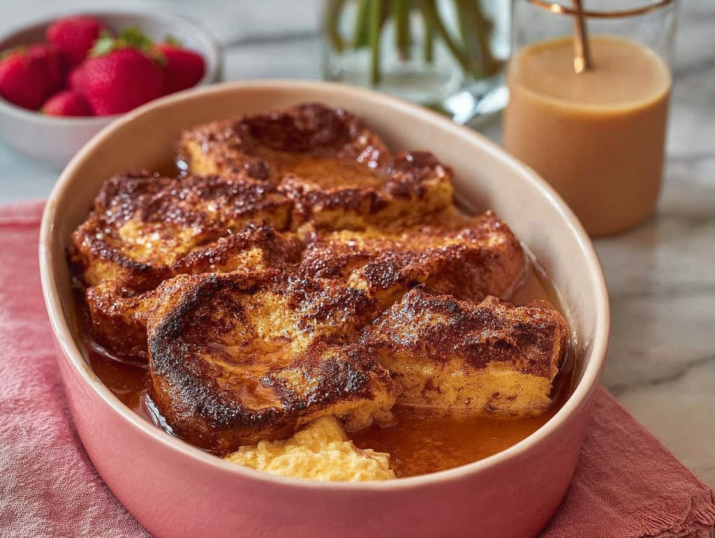 Ultimate Overnight French Toast Bake - Homefoodkitchen